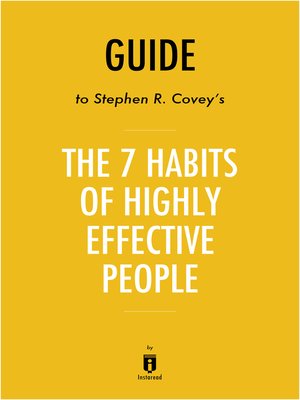cover image of Summary of the 7 Habits of Highly Effective People